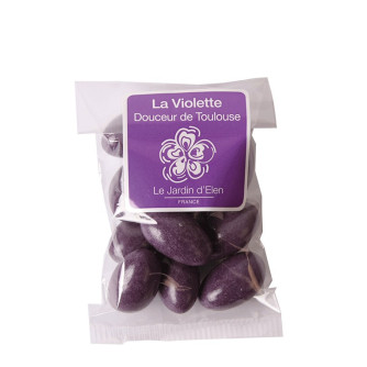 Dragées chocolat / Violette 40g