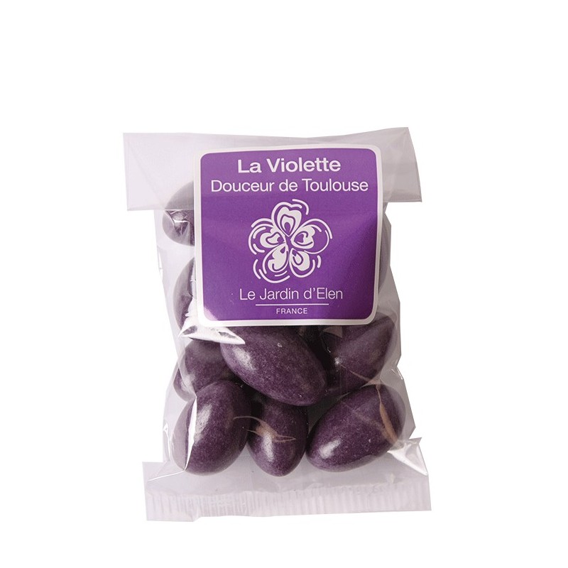Dragées chocolat / Violette 40g