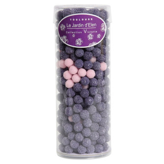 Violet candies "pearls" 185g