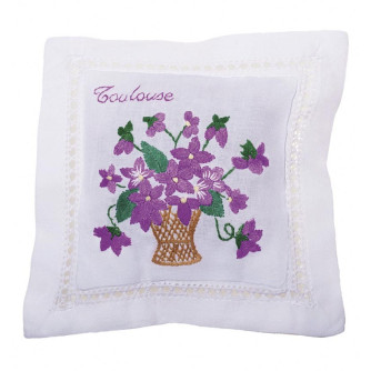 Coussin avec senteurs Violette