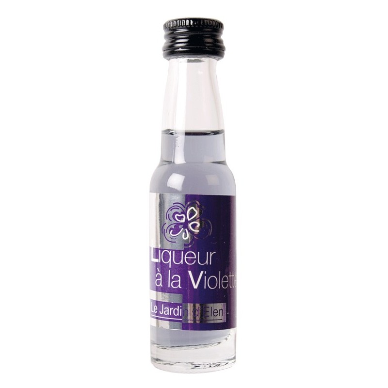 Liqueur Violette 50ml - Cadeaux d'invités