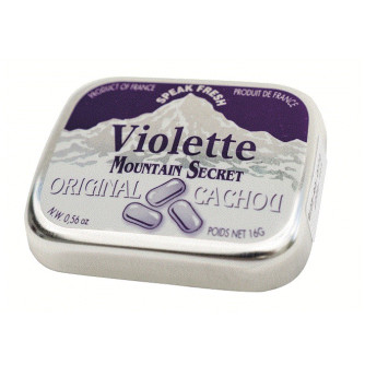 Boite cachous / Violette 16g