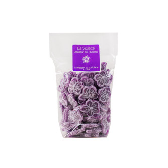 Bonbons acidulés violette 150gr et mimosa