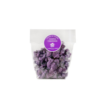 Sachet de violettes cristallisées 60 gr