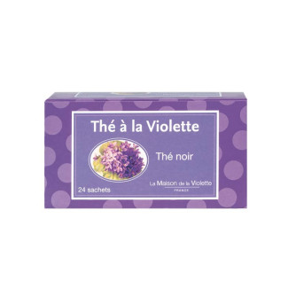 Thé noir à la Violette 24 sachets