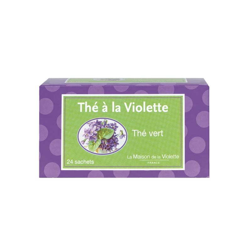 Thé vert à la Violette 24 sachets