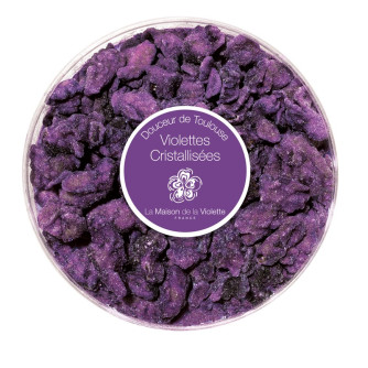 Boite Violettes cristallisées  130g