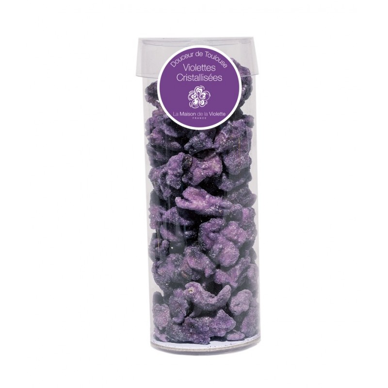 Étui de violettes cristallisées 110 gr