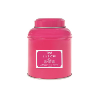 Thé noir à la Rose boite 130g