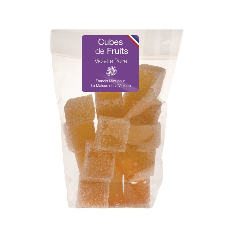 Pâte de fruits Myrtille/Violette en sachet 150g