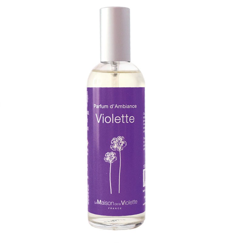 Parfum d'ambiance Un Air de Violette spray 100ml - Senteurs & Décoration  | La maison de la violette