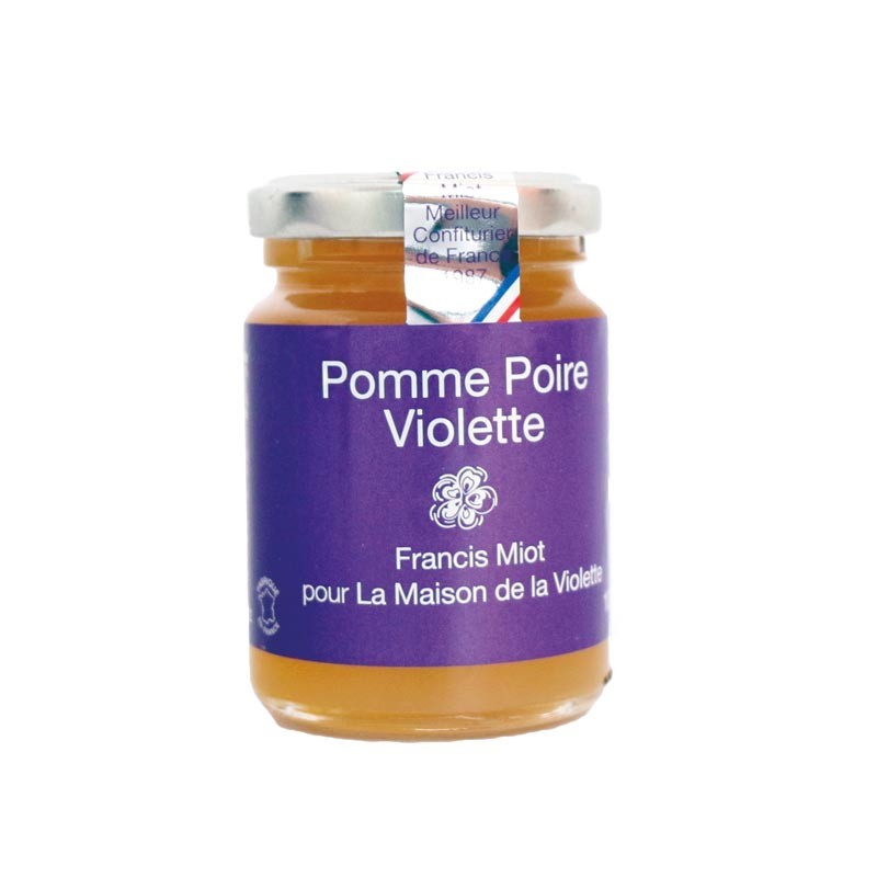 Confiture Pomme/Poire/Violette 100g Le Jardin d'Elen par FRANCIS MIOT