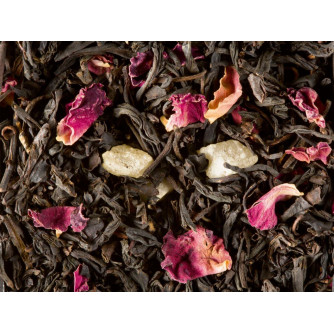 Sachet de thé noir à la Rose 100g