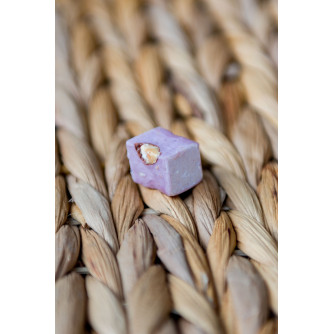 Kilo de bonbons "Brique Violette" feuilleté praliné saveur Violette