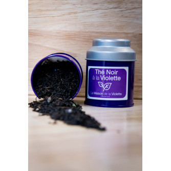 Violet black tea 130g