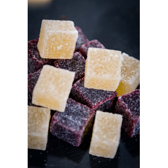 Pâte de fruits Myrtille/Violette en sachet 150g