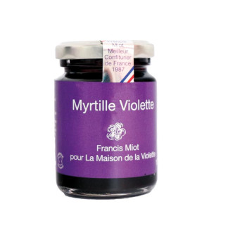 Confiture Myrtille/Violette 40g par Francis Miot