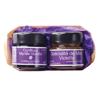 Violet honey 50g & jam 45g