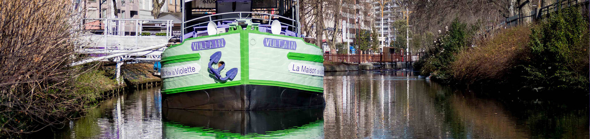 Boutique Péniche sur le Canal du Midi à Toulouse